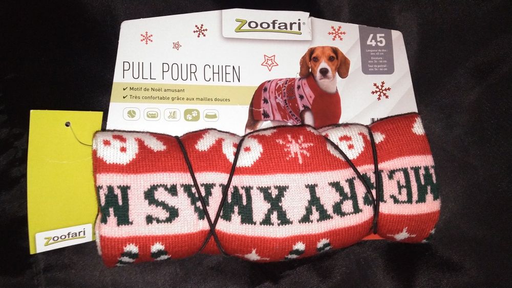 Кофта светр для собак Zoofari Pull Pour Chien (одежда свитер)