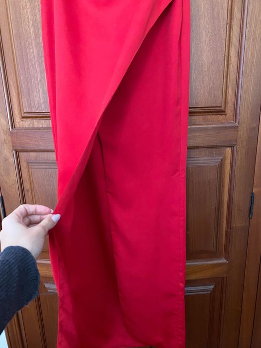 Vestido de cerimónia vermelho