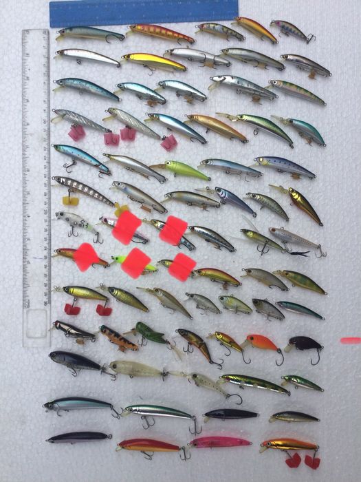 Блешня Daiwa Shimano Smith, гачки Tict Decoy Jazz Megabass.