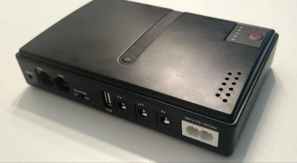 Mini UPS DC1018L (ДБЖ UPS для роутера)- (З акумул.)+СУВЕНІР_АКЦІЯ!!!