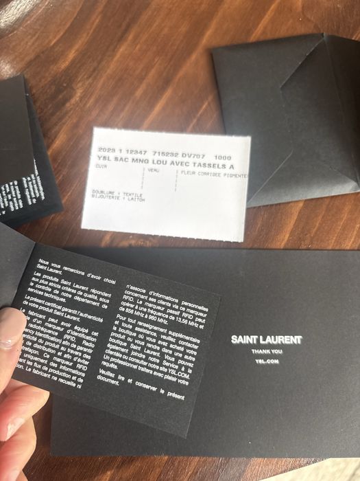 Mala Yves Saint Laurent ótimo estado ORIGINAL