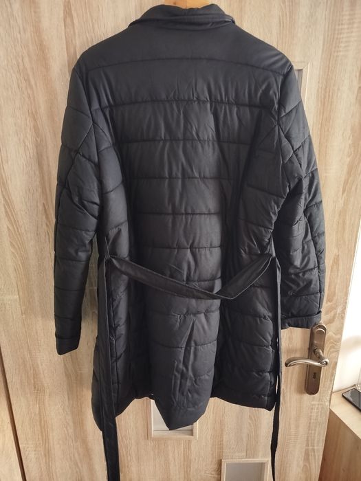 Nowa kurtka ocieplana dłuższa damska 4XL