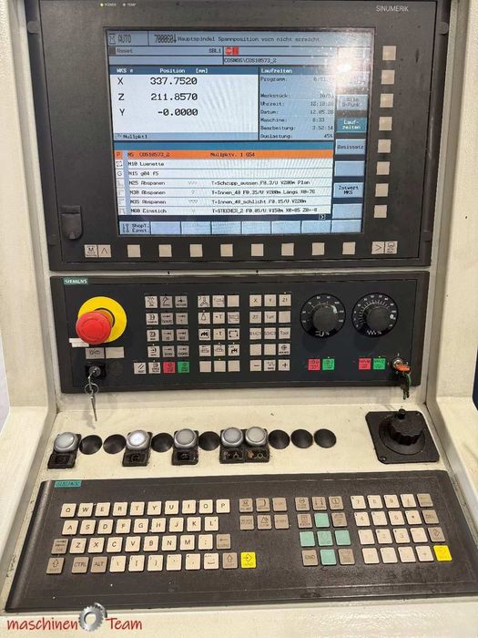 Токарный станок с ЧПУ   рмц 1900 Dreh Fräszentrum Spinner TC110L - MCY