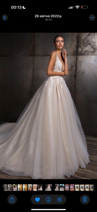 Весільна сукня Crystal Design