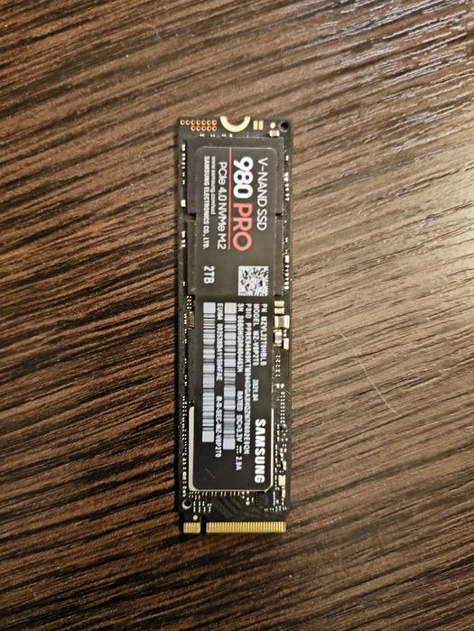 Samsung 980 pro 2TB,SSD NVMe M2