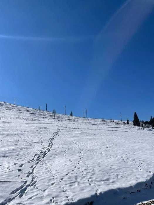 Продаж земельної ділянки 41сот під будів в Поляниці з 40кВ і краєвидом