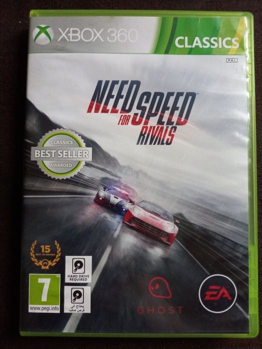 Gra Need For Speed Rivals na xbox 360 w tym kinect N.F.S.