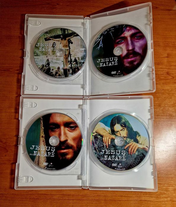 JESUS DE NAZARÉ (Franco Zeffirelli)+Famosa obra bíblica de sempre 4dvd