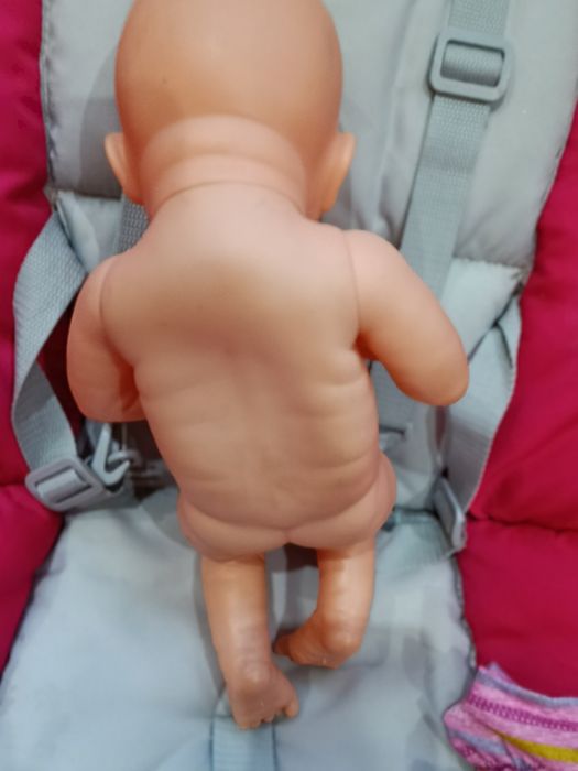 Śliczny bobas,jak żywy,dł.ok.38cm.