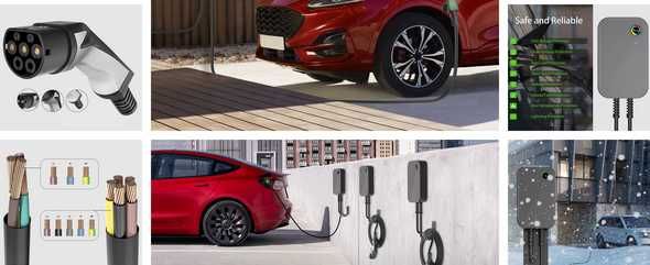 Wallbox Carregador Parede - 7.6 kw - 32A - 6 METROS CABO64738566834819123