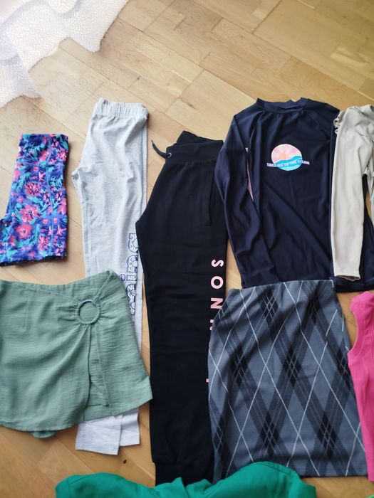 Paka ubrań na dziewczynkę rozmiar 158