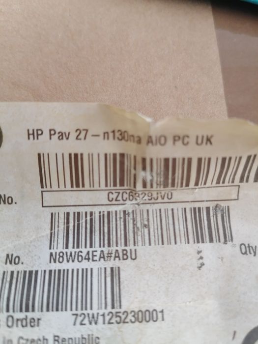 All-in - one 27"HP Matryca