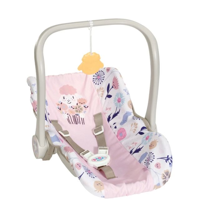 Крісло-переноска для ляльки BABY BORN 2 в 1 «Квітковий стиль» 838518