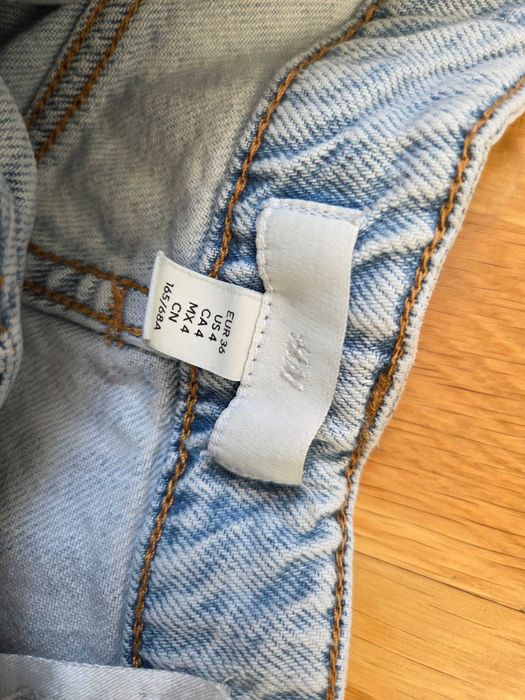 Jeansy H&M 36 szerokie nogawki