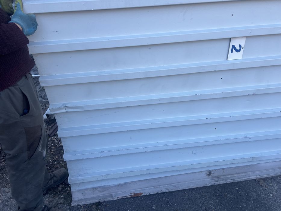 Blacha trapezowa używana gruba | na ogrodzenie wiatę