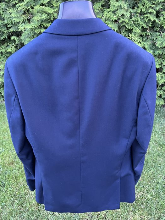 Garnitur chłopiecy,męski,MAURICE OLBERT modny,granatowy, 176 cm