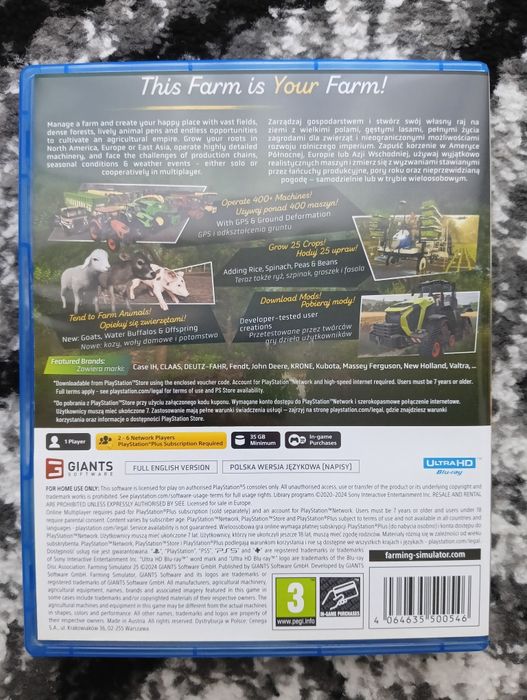 Farming simulator 25 PS5