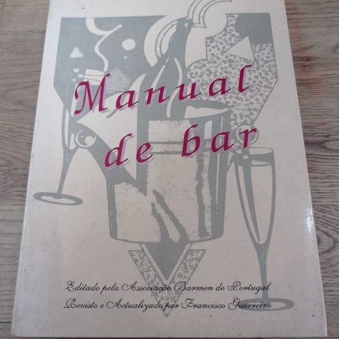 vendo livro manual de bar