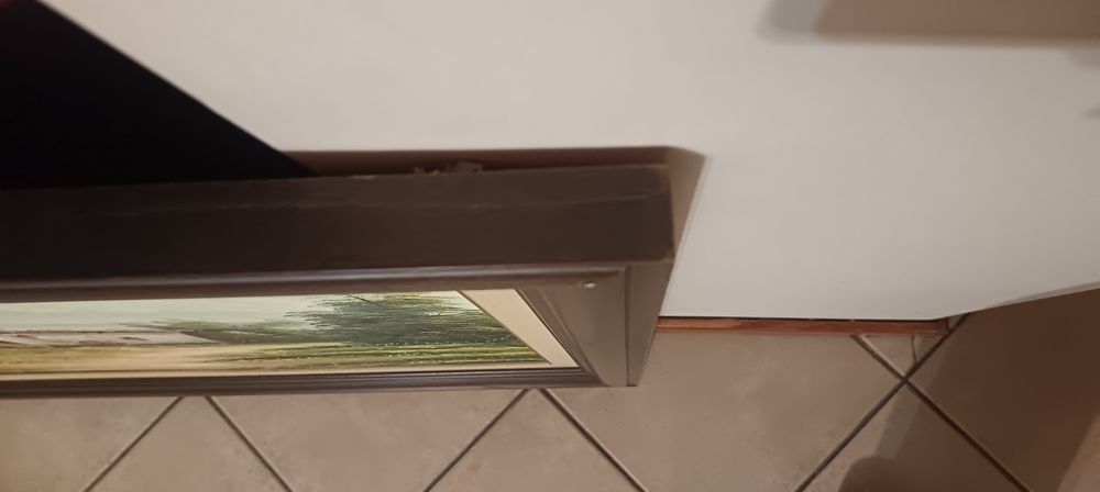 Quadro com paisagem da natureza, de boa qualidade, em muito bom estado