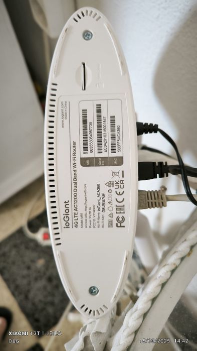 Vende se router ioGiant semi novo 4G