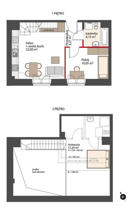 Zabytkowy LOFT - 54.67 m² - 24 min od centrum Warszawy - Widok 6