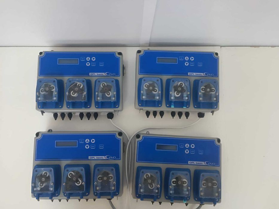 Kit doseador para lavandaria com 3 bombas