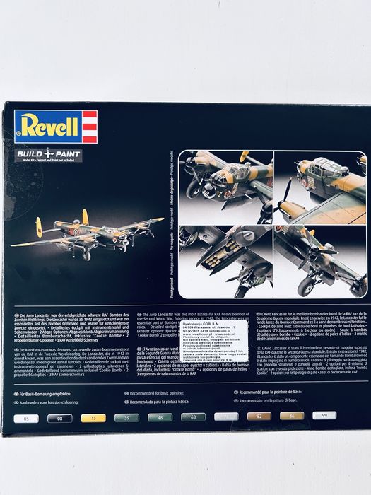 Samolot Avro Lancaster Mk.l/lll model do sklejenia Revell 04300