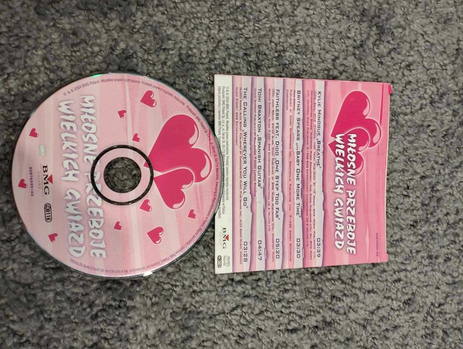 Miłosne przeboje wielkich gwiazd CD