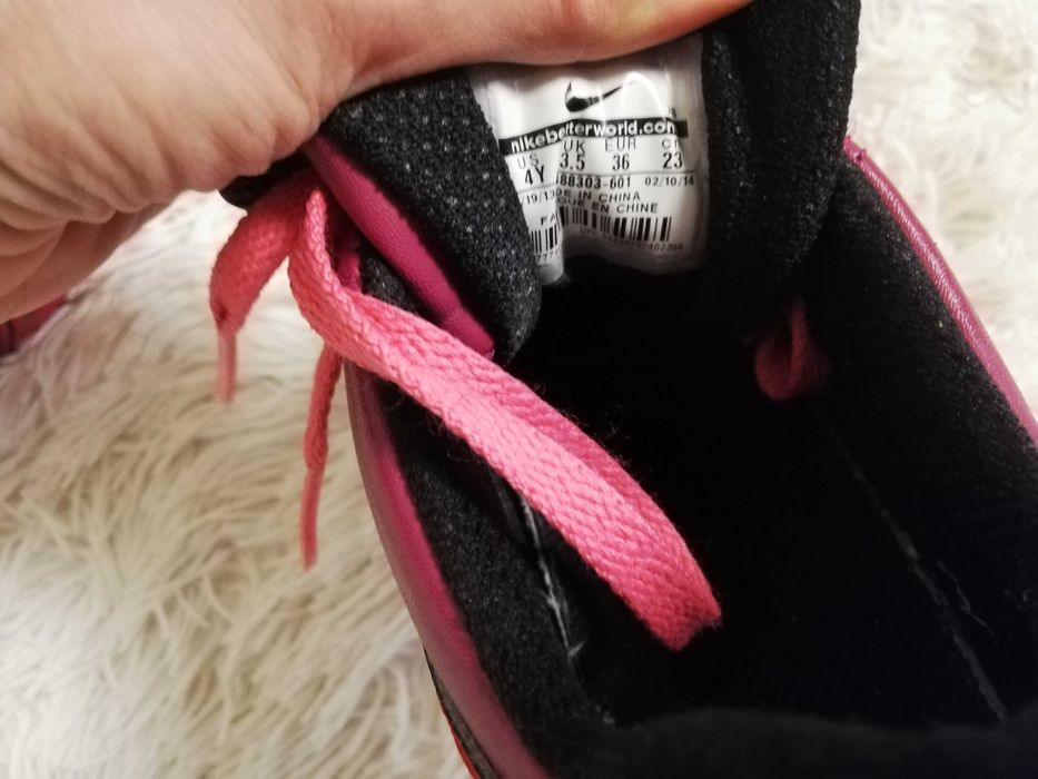 buty nike 36 fioletowe różowe