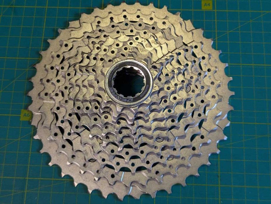 Касета Shimano Deore CS-M4100-10 11-42T 10 шв. срібляста