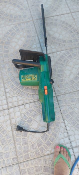 Conjunto de máquinas para trabalho de jardinagem