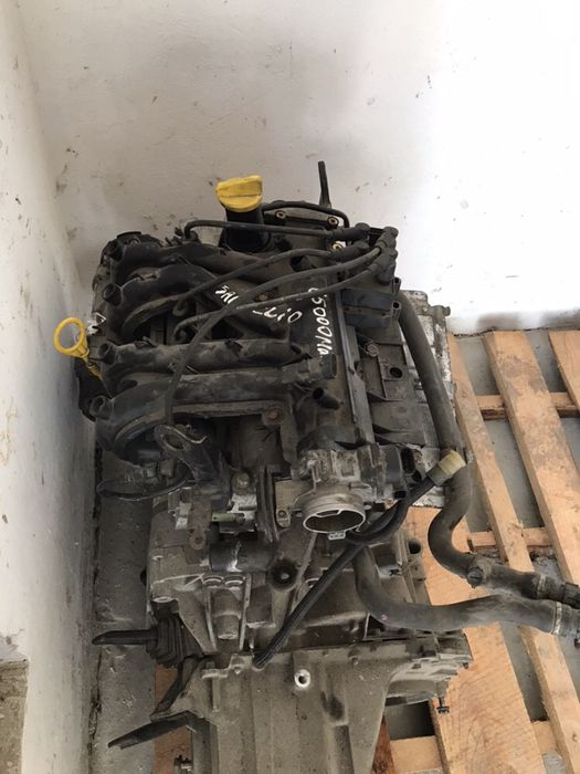 Двигатель мотор двигун рено renault clio kangoo megane 1,5 dci k9k