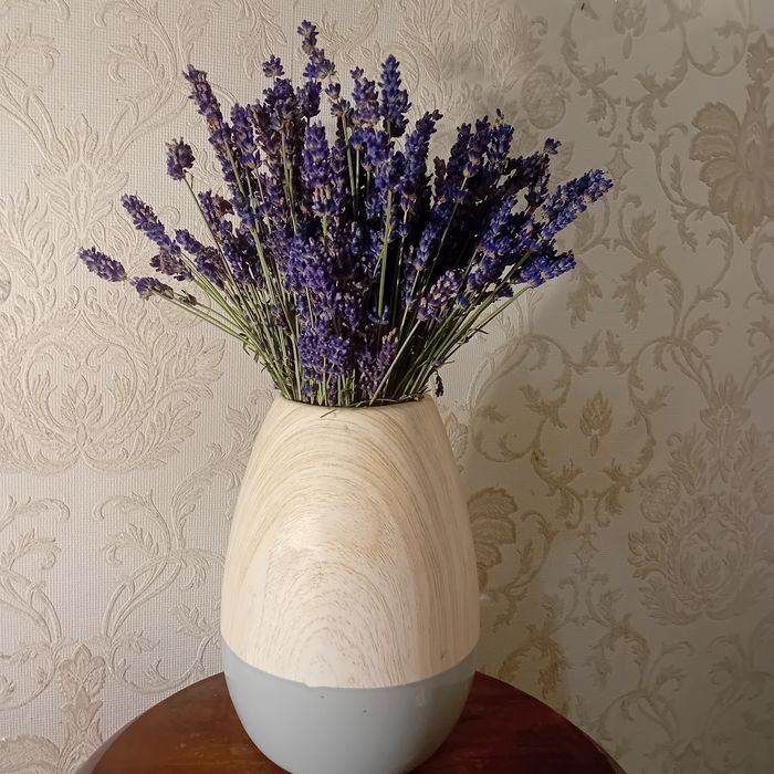 Bukiet suszonej lawendy dekoracja aromaterapia piękna.