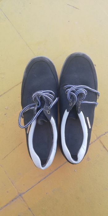 Sapato com plataforma alta