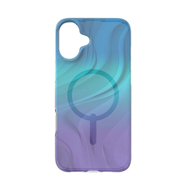 Etui ZAGG Milan Snap MagSafe na iPhone 16 Plus - fioletowe