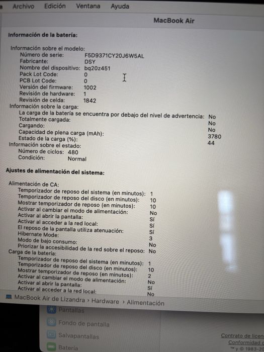 MacBook Air 13” 2019 | Intel i5 | 8GB RAM | 128GB SSD