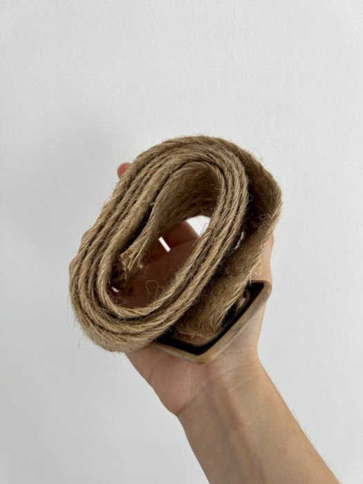 Пояс ремінь із джуту