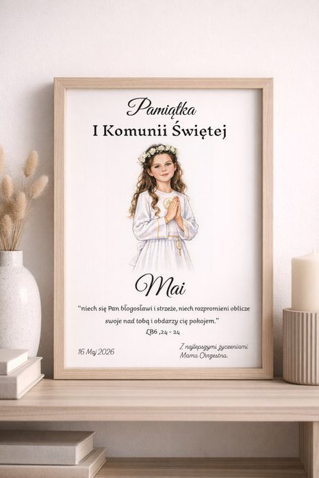 Pamiątka I Komunii Świetej