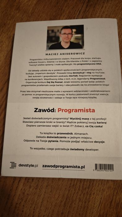 Książka Zawód Programista
