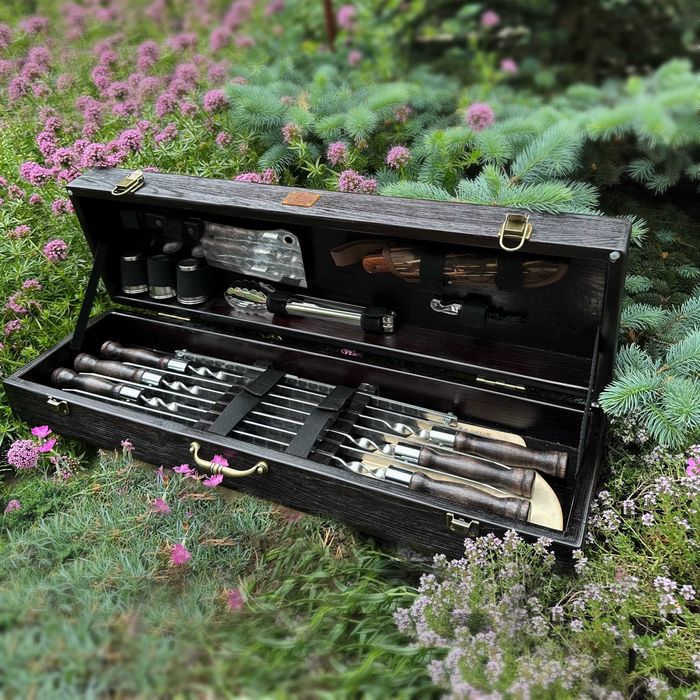 Набір шампурів ЛОСЬ BS81