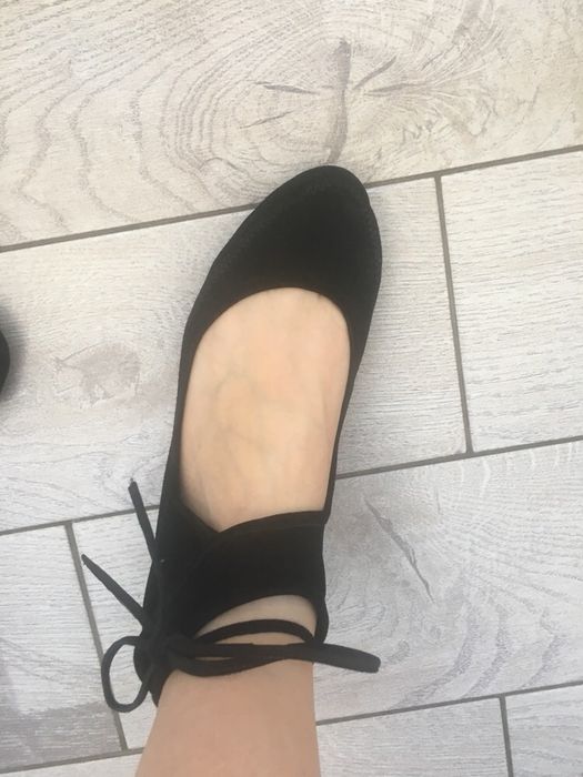 Балетки 37р замш