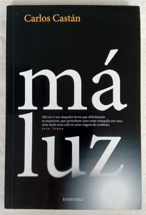 Livro Má Luz de Carlos Castán [Portes Grátis]