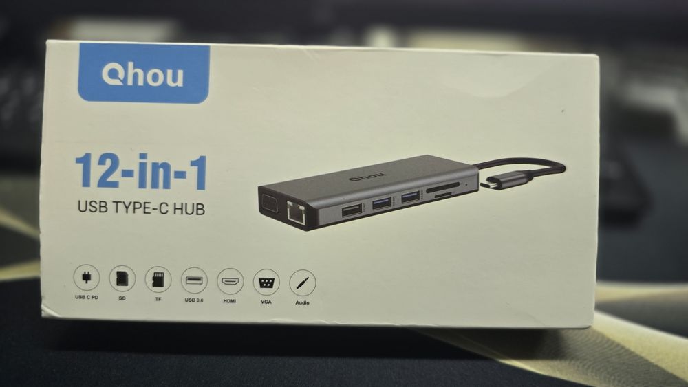 USB-C Хаби 15-в-1, 12-в-1, 10-в-1, 7-в-1,6-в-1