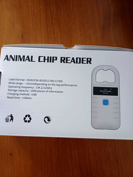 Leitor chip para aninais
