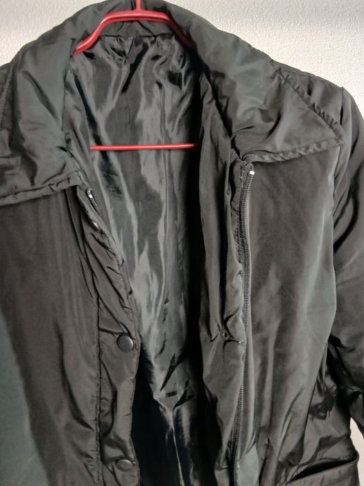 Casaco inverno homem cinza escuro M