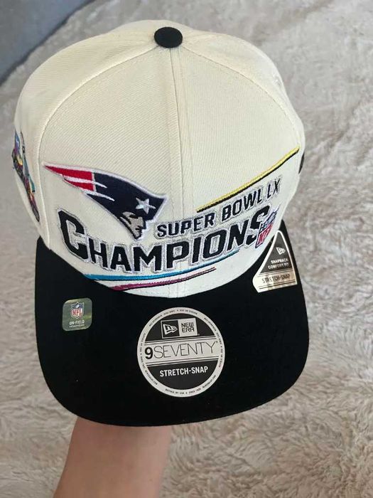 Czapka z daszkiem New Era NFL New England Patriots Super Bowl LX snapback