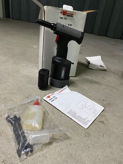 Pistola de Rebites cegos Pneumática, PNG 102