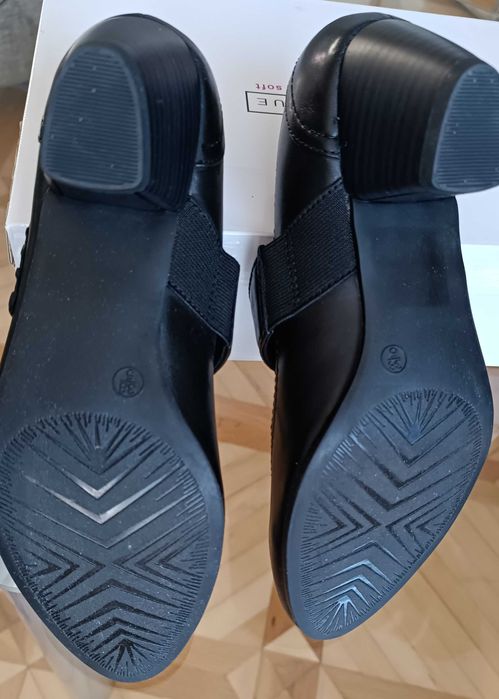 Buty skórzane czółenka 5th Avenue Deichmann