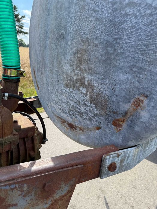 Beczkowóz Holz 3000l beczka szambowóz zachodni