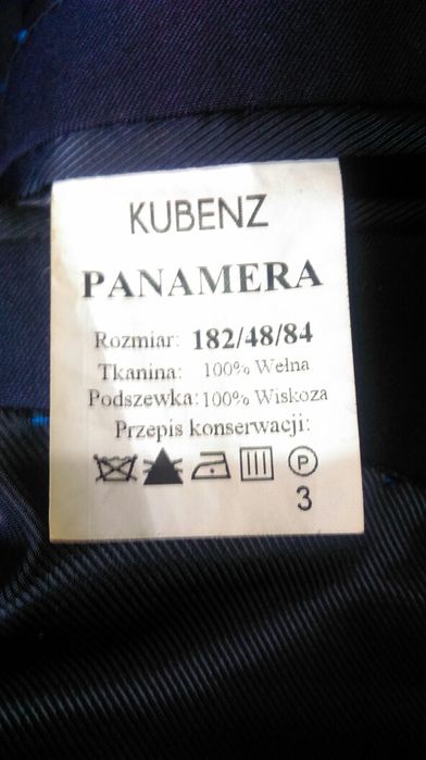 Garnitur męski Kubenz